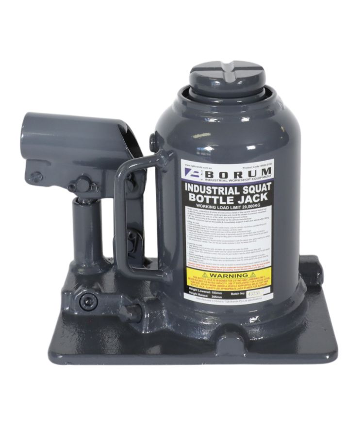 Industrial Squat Bottle Jack - 20,000kg