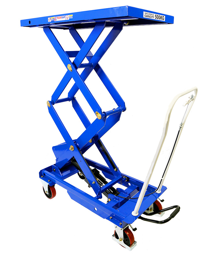 Scissor Lift Workshop Trolley 500kg